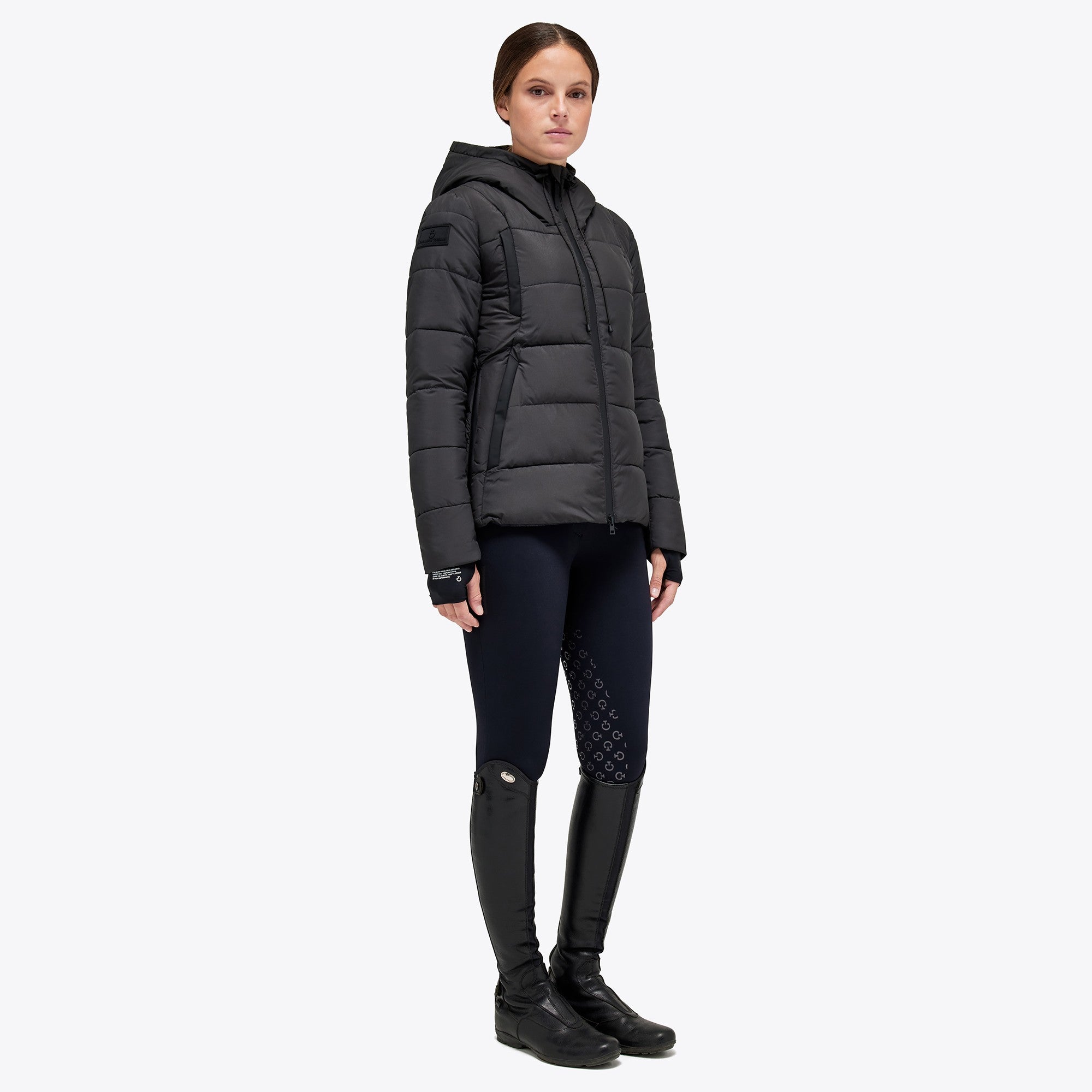 Cavalleria Toscana Damen Daunenjacke Quilted Nylon Puffer Jacket